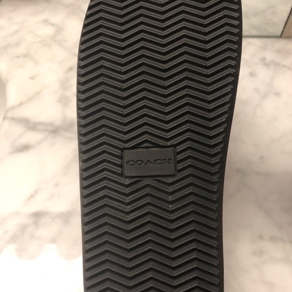 Coach Sport Sandal Men's Limited Edition Red and White - Picture 8 of 8